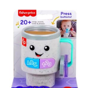 Coffee cup toy, baby Stanley, fisher-price